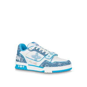 LV TRAINER 运动鞋蓝色