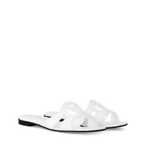 LV ISOLA 平底凉拖白色