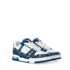 LV TRAINER 运动鞋蓝色