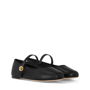 ROMY 平底芭蕾鞋黑色
