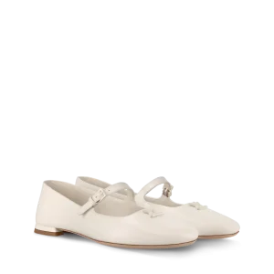 SWING 平底玛丽珍芭蕾鞋米色