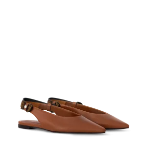 LEGACY 露跟芭蕾鞋栗色