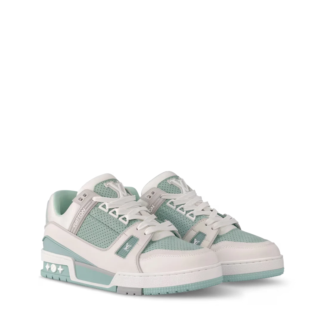 LV TRAINER 运动鞋绿色
