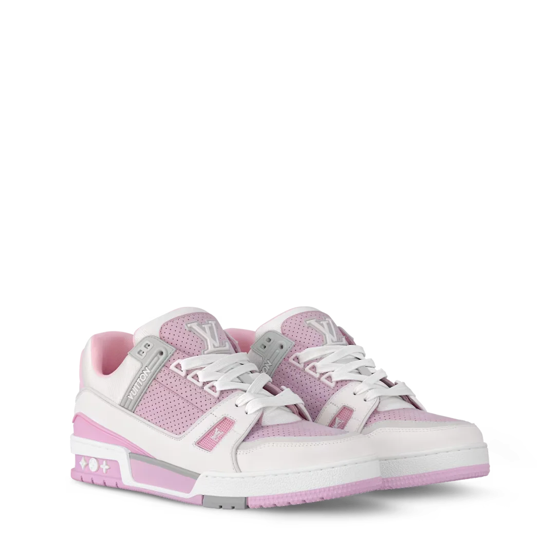 LV TRAINER 运动鞋橙色