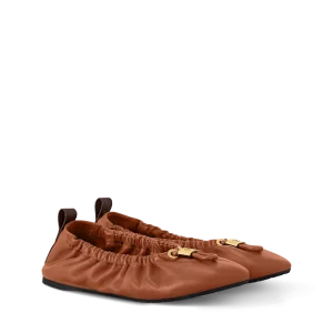 NOLITA 平底芭蕾鞋COGNAC