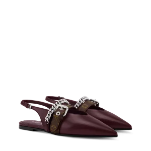 LV VIBE 露跟平底芭蕾鞋