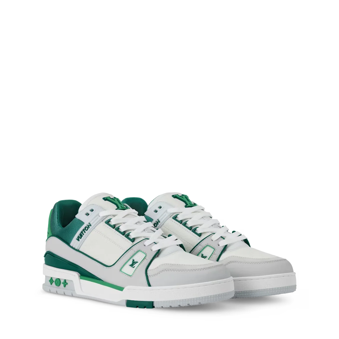 LV TRAINER 运动鞋绿色