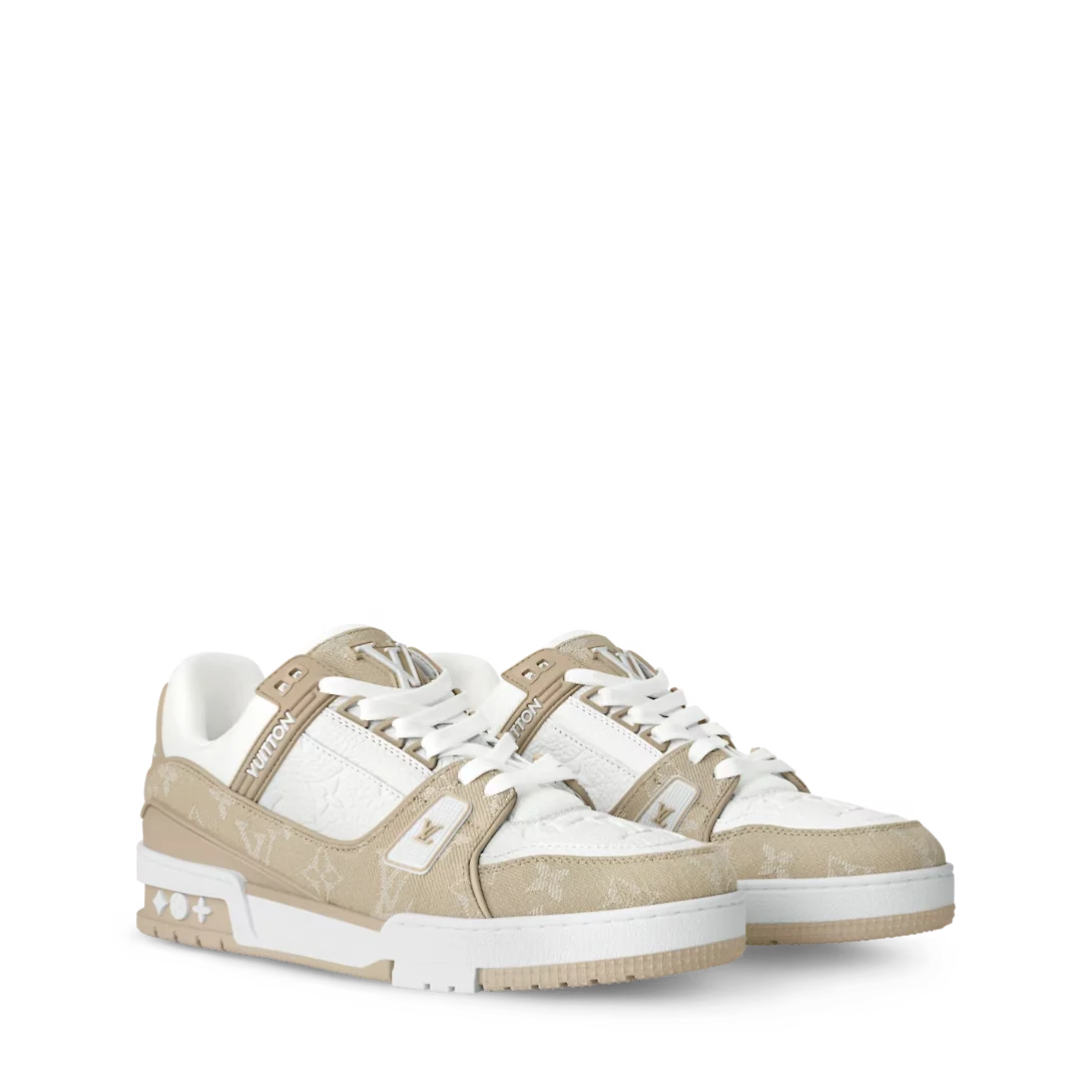 LV TRAINER 运动鞋米色