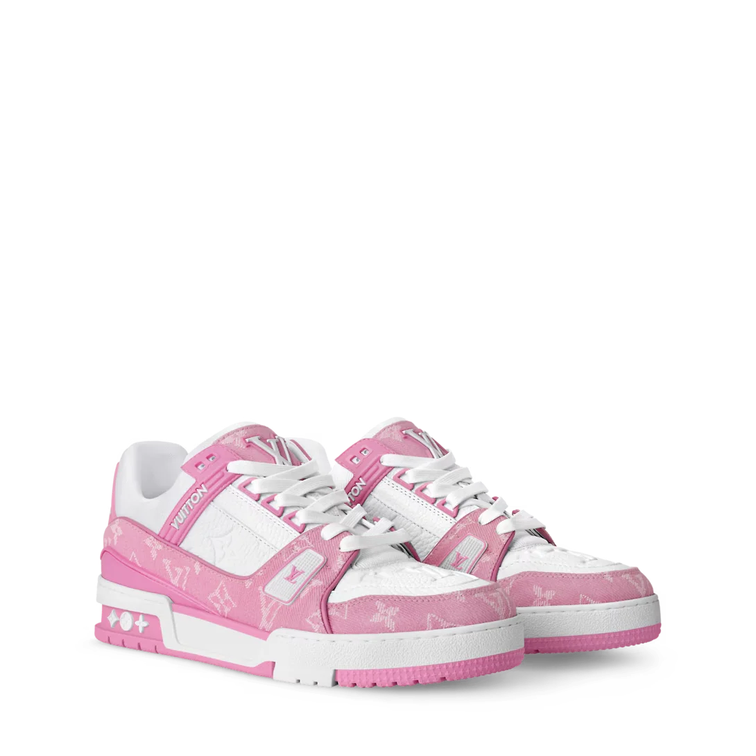 LV TRAINER 运动鞋橙色