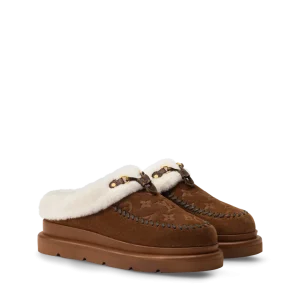 CORTINA 闭趾凉拖栗色