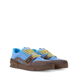LV TRAINER 运动鞋蓝色