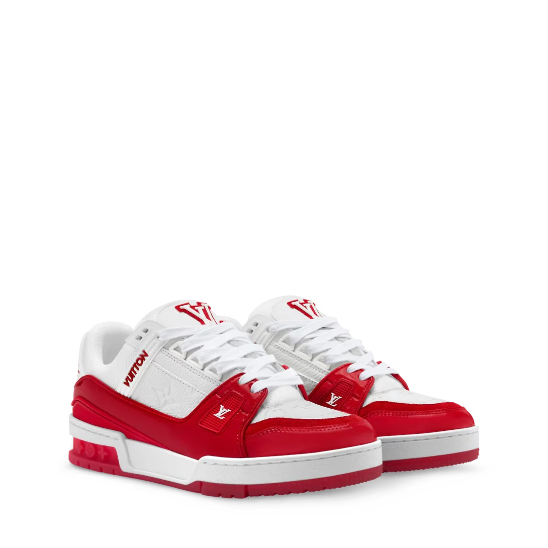 LV Trainer 运动鞋红色