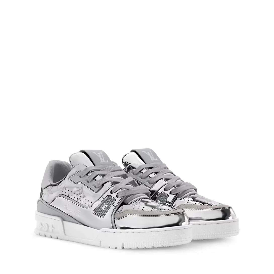 LV TRAINER 运动鞋银色
