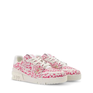 LV TRAINER 运动鞋粉红色