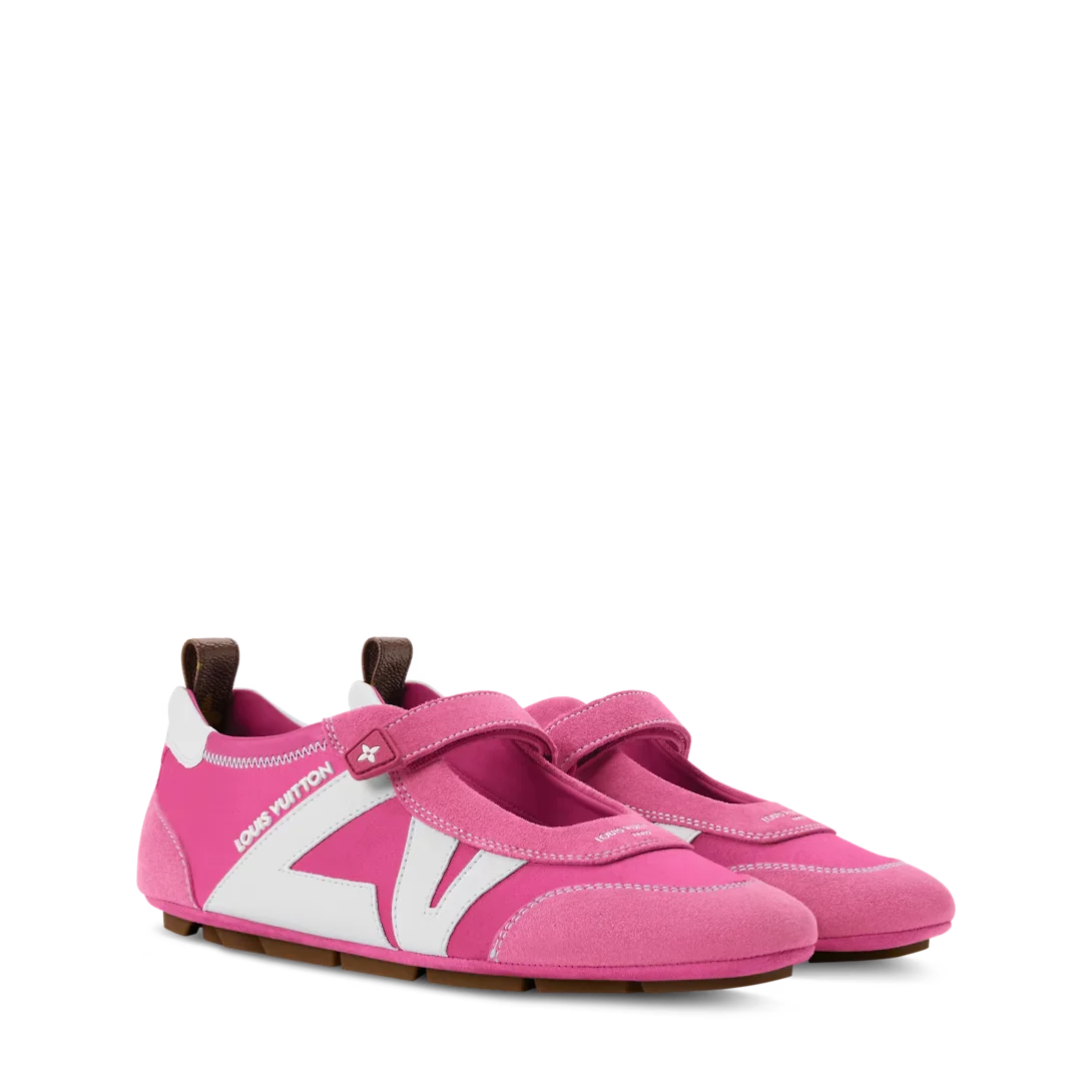 LV SNEAKERINA 玛丽珍鞋橙色