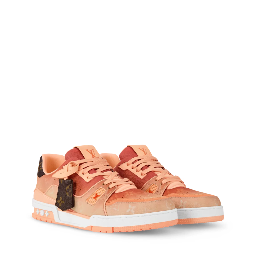 LV TRAINER 运动鞋橙色