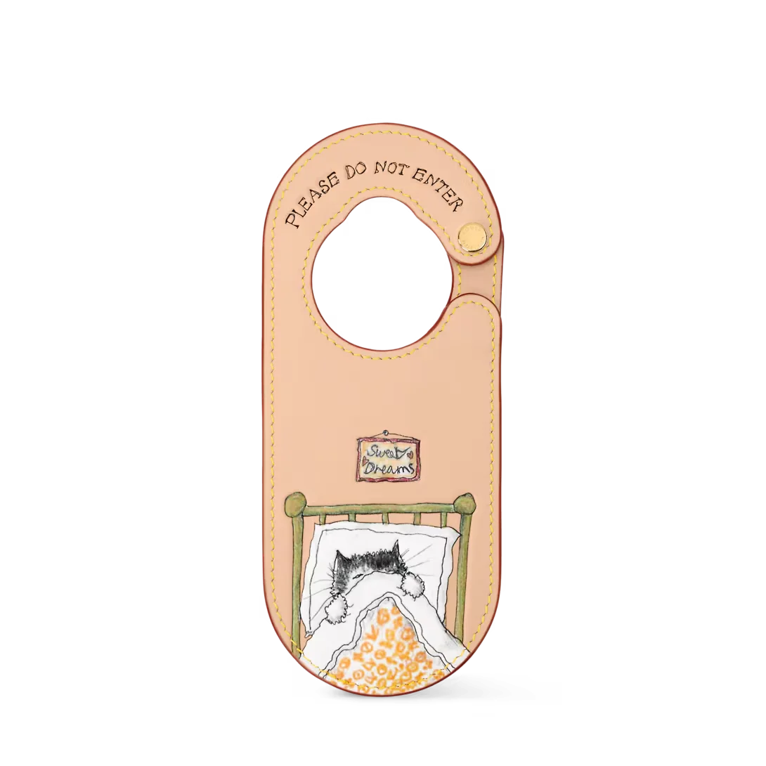 SLEEPING CAT DOOR SIGN 包饰