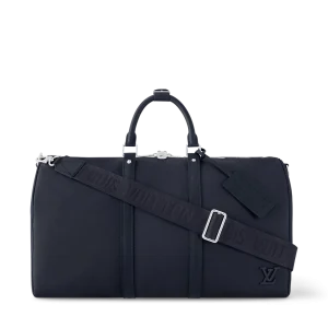 KEEPALL BANDOULIÈRE 50 旅行袋蓝色
