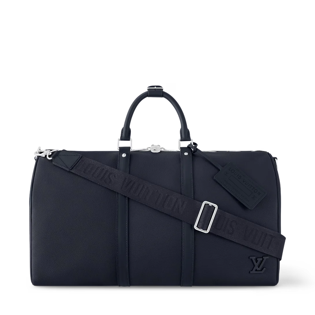 KEEPALL BANDOULIÈRE 50 旅行袋蓝色