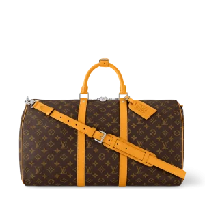 KEEPALL BANDOULIÈRE 50 旅行袋栗色