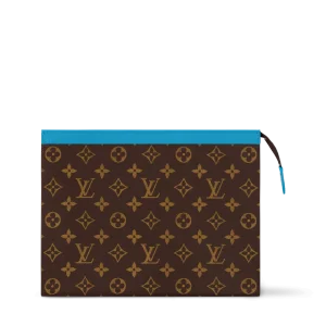 POCHETTE VOYAGE 中号手拿包蓝色