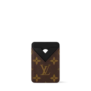 磁吸式卡夹栗色