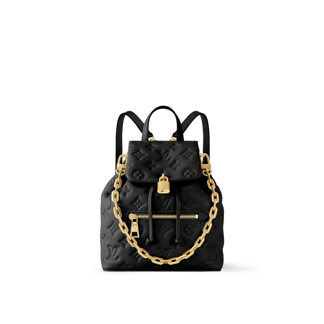 COUSSIN BACKPACK 小号手袋黑色