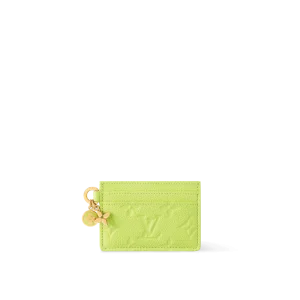 LV CHARMS 卡夹绿色