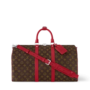 KEEPALL BANDOULIÈRE 45 旅行袋栗色