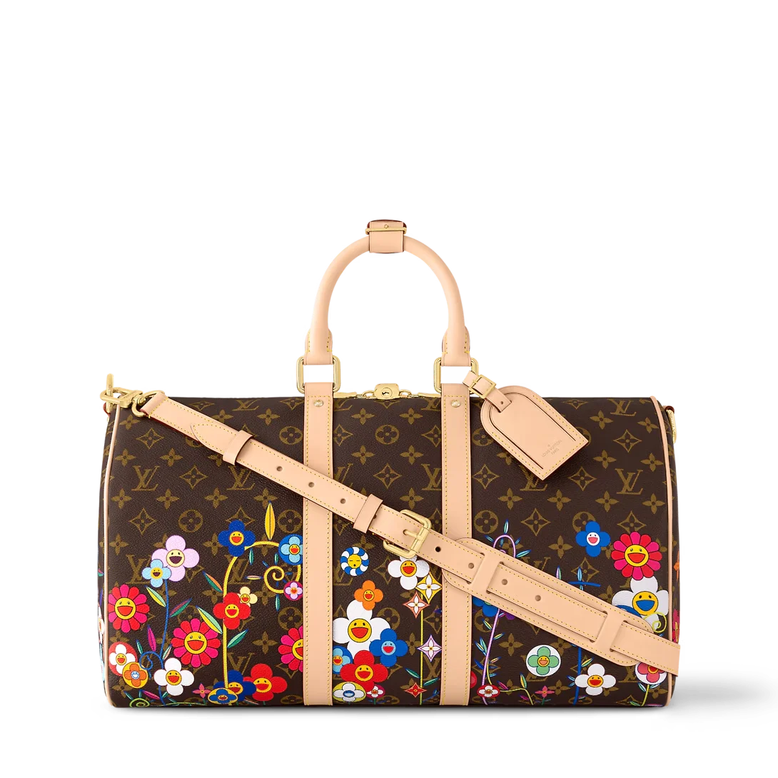 LV x TM KEEPALL BANDOULIÈRE 45 旅行袋