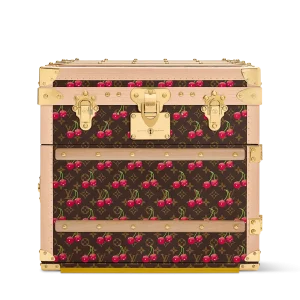 LV x TM COURRIER LOZINE CARRÉ CHERRY 硬箱