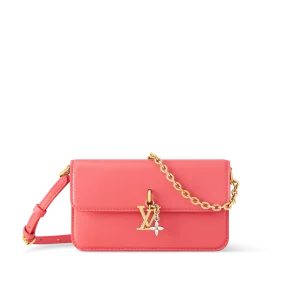 WALLET ON CHAIN LV BLOOM 手袋橙色