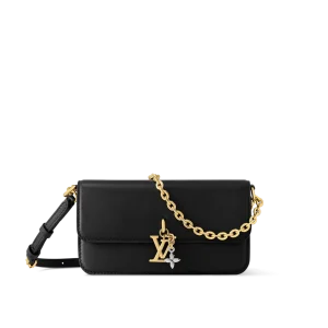 WALLET ON CHAIN LV BLOOM 手袋黑色