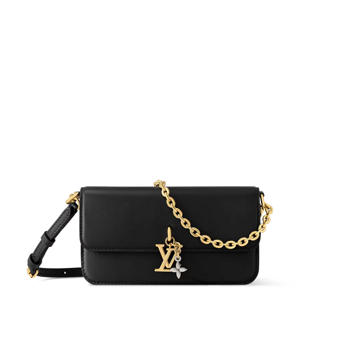 WALLET ON CHAIN LV BLOOM 手袋黑色