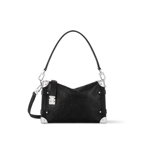 SIDE TRUNK 中号手袋黑色