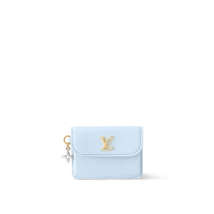TINY RECTO VERSO LV BLOOM 卡夹蓝色