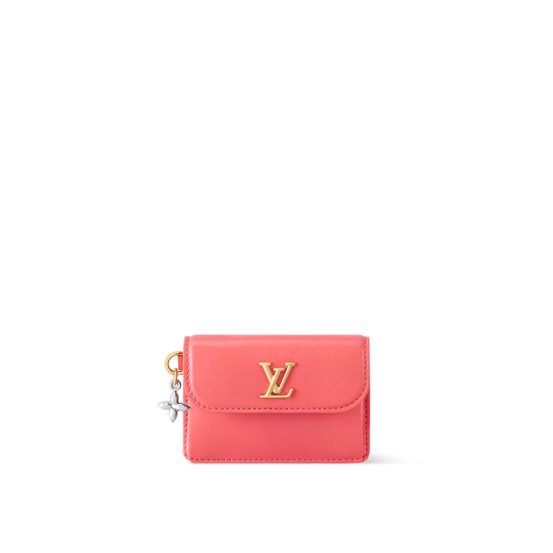 TINY RECTO VERSO LV BLOOM 卡夹橙色
