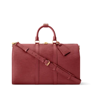 KEEPALL BANDOULIÈRE 45 旅行袋红色