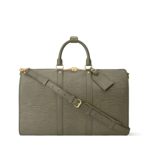 KEEPALL BANDOULIÈRE 45 旅行袋绿色