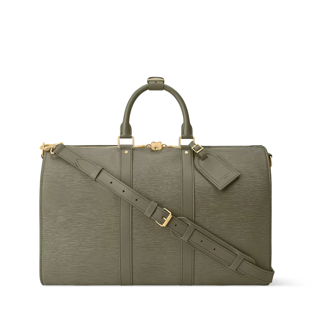 KEEPALL BANDOULIÈRE 45 旅行袋绿色