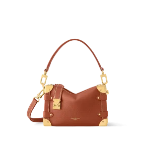 SIDE TRUNK 小号手袋栗色