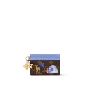 LV CHARMS 卡夹蓝色