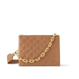 COUSSIN 小号手袋浅粉色