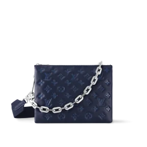 COUSSIN 小号手袋蓝色