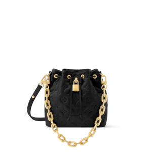 COUSSIN BUCKET 手袋黑色