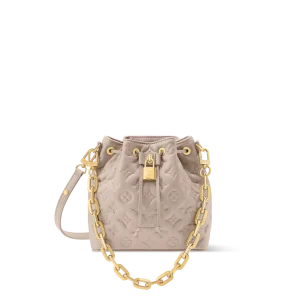 COUSSIN BUCKET 手袋米色