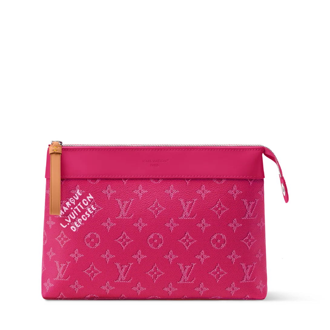 POCHETTE VOYAGE SOUPLE 手拿包粉红色