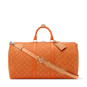 KEEPALL BANDOULIÈRE 50 旅行袋橙色