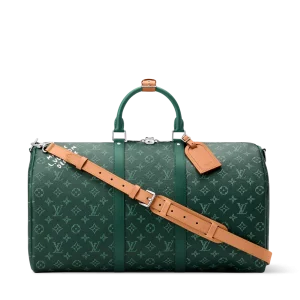 KEEPALL BANDOULIÈRE 50 旅行袋绿色