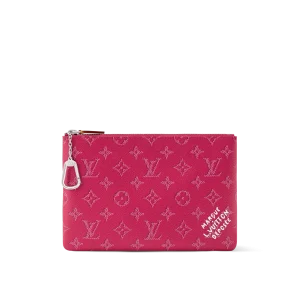 中号钥匙零钱包粉红色